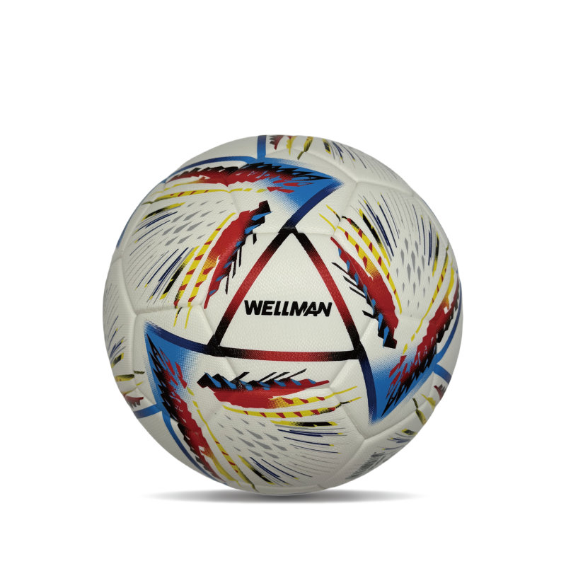 Diamond Pu Leather Professional Ball Soccer Size 5 Custom رنگارنگ Unisex آموزش بادوام فوتبال