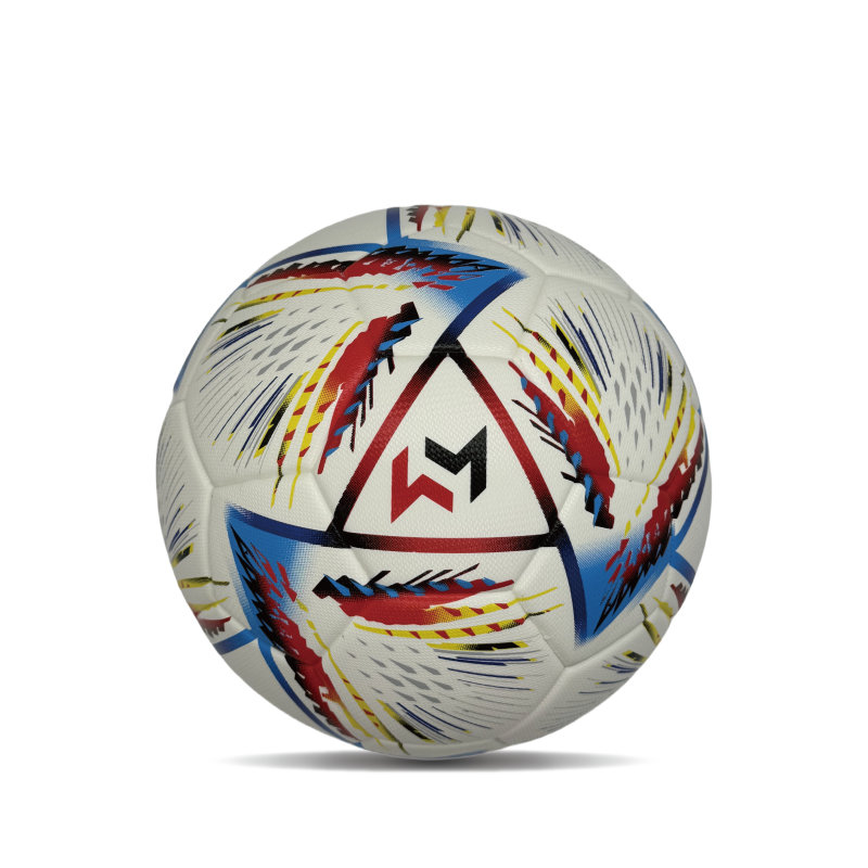 Diamond Pu Leather Professional Ball Soccer Size 5 Custom رنگارنگ Unisex آموزش بادوام فوتبال
