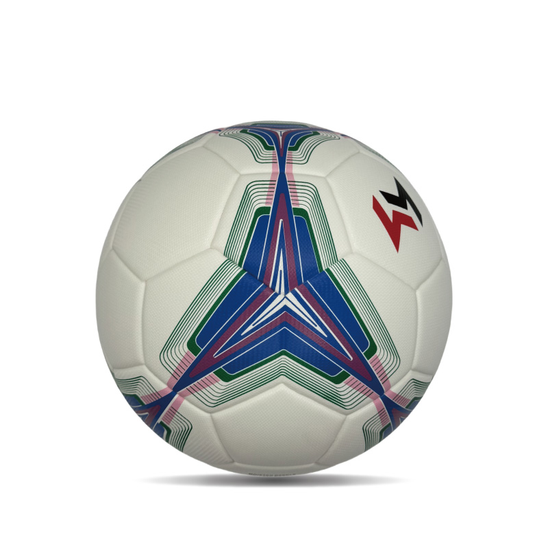 Diamond Pu Leather Professional Ball Soccer Size 5 Custom رنگارنگ Unisex آموزش بادوام فوتبال