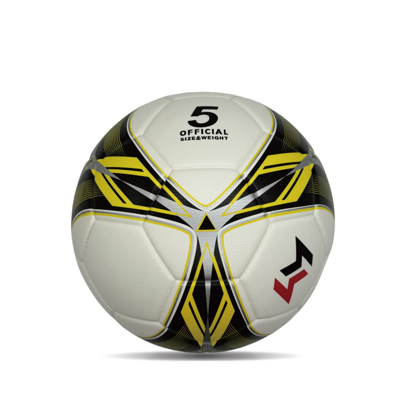 Diamond Pu Leather Professional Ball Soccer Size 5 Custom رنگارنگ Unisex آموزش بادوام فوتبال