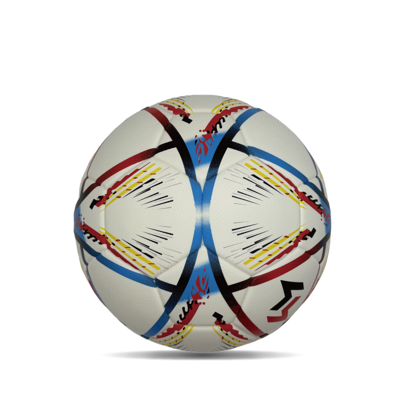 Diamond Pu Leather Professional Ball Soccer Size 5 Custom رنگارنگ Unisex آموزش بادوام فوتبال