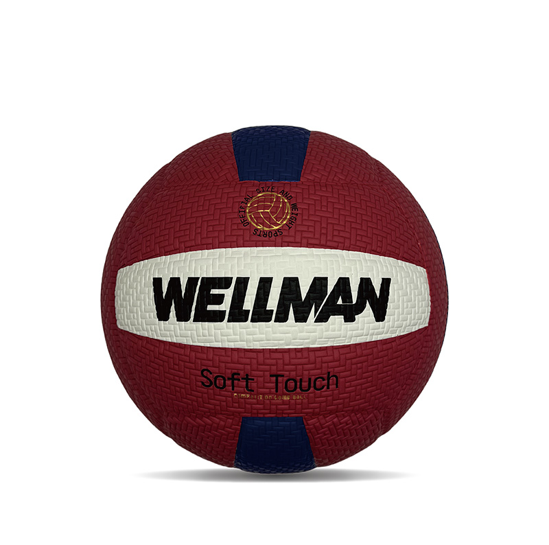 الگوی بافته شده رطوبت-جذب کننده ورزش اصلی PU چرمی توپ والیبال