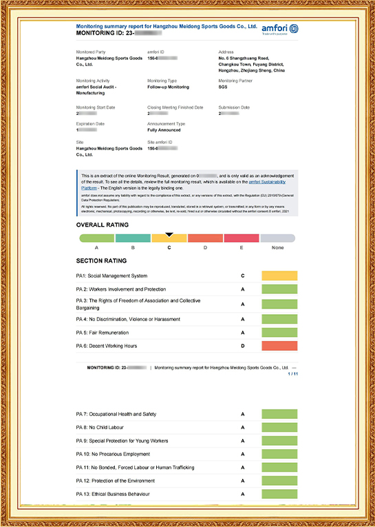 گواهینامه های BSCI
